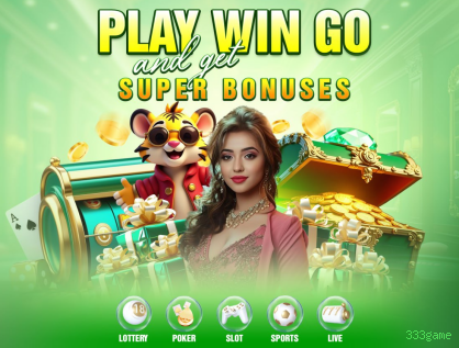 Conta 333game sincronizada site e app